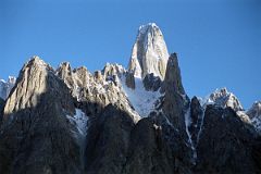 12 Uli Biaho Tower From Khoburtse Just After Sunrise.jpg